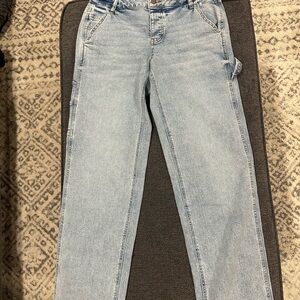 Maurices Light Wash Straight Leg Jeans